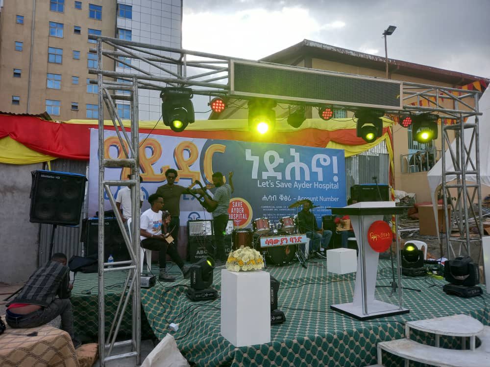 The emergency telethon to save Ayder Hospital has officially kicked off at the Northern Star Hotel, Mekelle. For those unable to join in person, feel free to be part of the event via Zoom rwth.zoom-x.de/j/67272142820?…

Meeting ID*: 672 7214 2820
*Passcode*: ayder2023

or support by