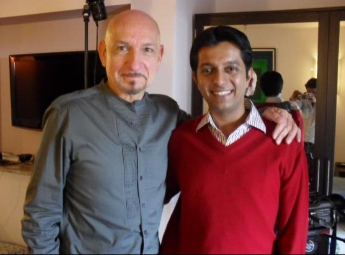 Happy 80th birthday Sir #BenKingsley. Got an opportunity to interview him back in the days why I was new in the media, it was my first Hollywood interview and he was so gracious and kind. Will always remember that 🫶⭐️