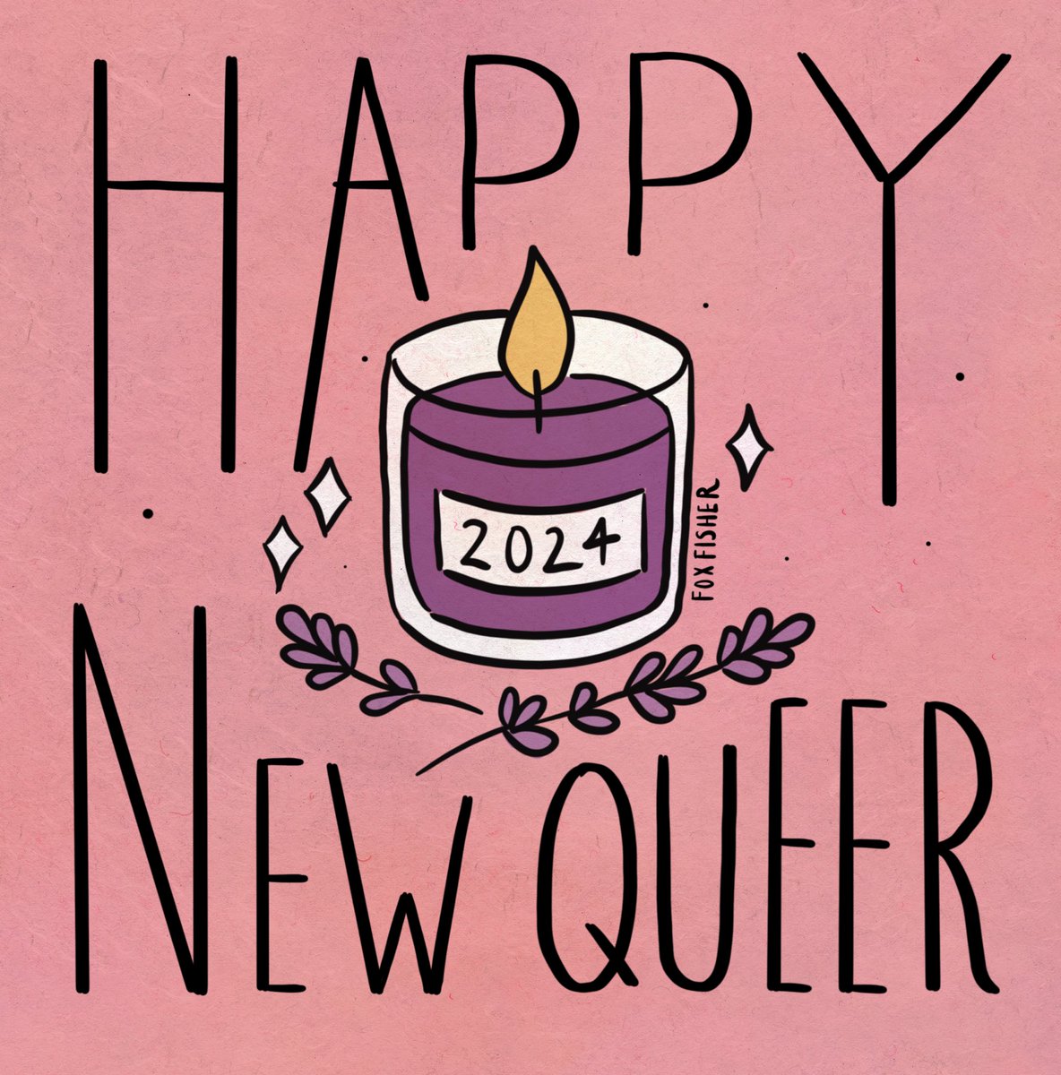 Happy 2024 🏳️‍⚧️✨🏳️‍🌈 I hope you can find peace in yourself, draw a line over 2023 and enter 2024 with hope and enthusiasm. #trans #queer #LGBTQIA #2024