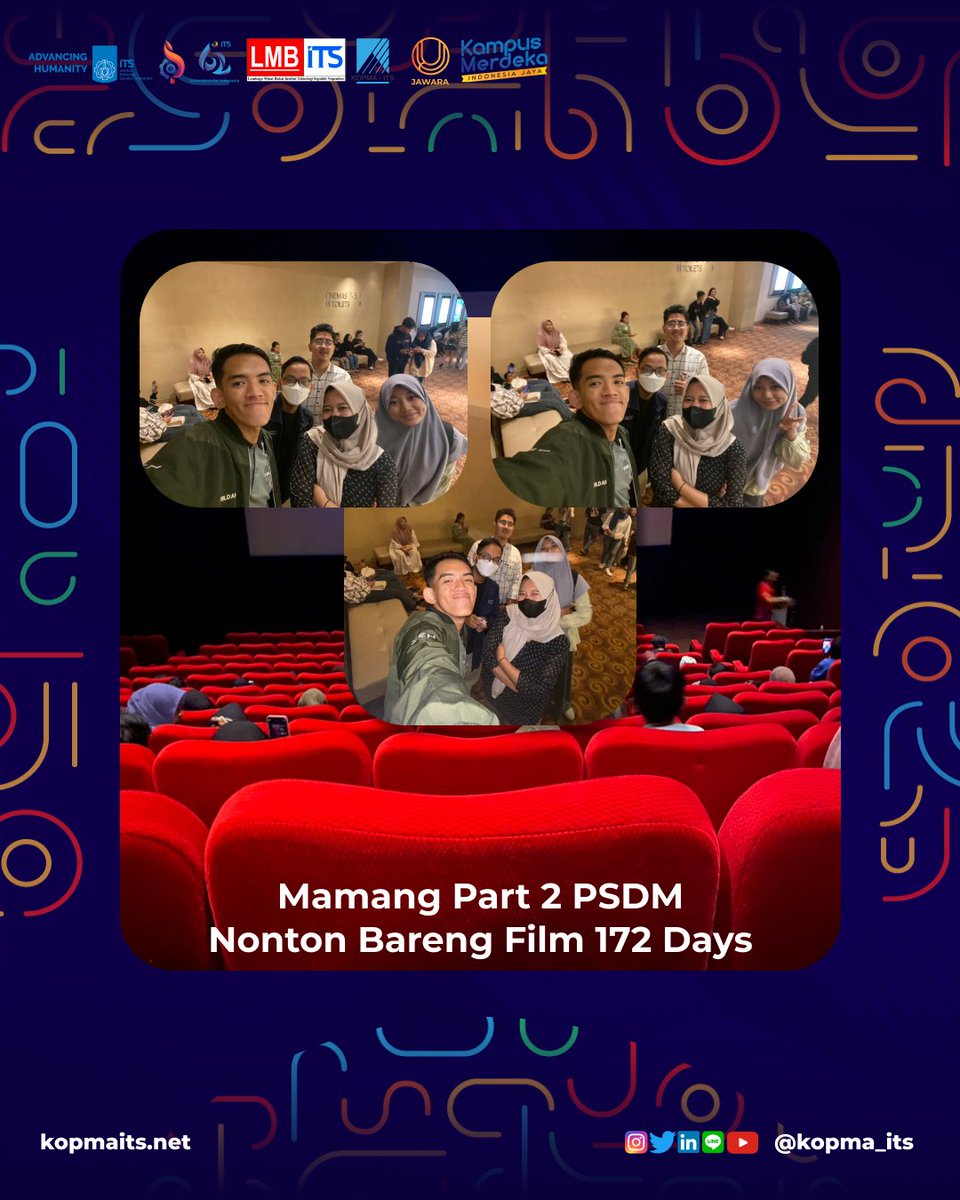 yukk, intip keseruan mamang PSDM yang kedua !!
ga kalah seru sama yang pertama nih🤗

#KABINETJAWARA
#KOPMAITS
#ITSSURABAYA
#JAWARAPSDM
#MAMANGPSDM
#KOPSISPSDM