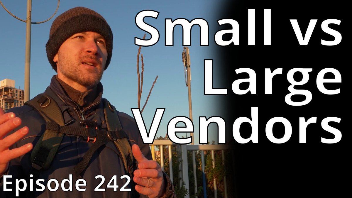 Would you rather work with a small or a large vendor? I heard arguments on both sides, and I want to share them with you. Let me know what side you are on. youtu.be/dE5qrbF6yXk #ediscovery #legaltech #legaltechnology #litigationsupport #legaloperations #legalservices