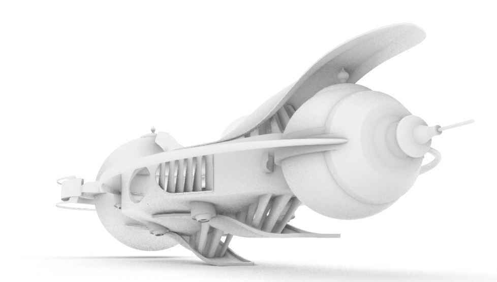 thelootverse's tweet image. A 3D model of the Einvaldi spaceport, showcasing its smaller dome and many other components that serve both an aesthetic and functional purpose. #EinvaldiOne #ParallelWorldExploration #3DDesign