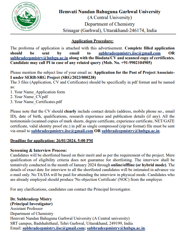 sdeep651987's tweet photo. I am seeking a suitable candidate for the Project Associate-I position to work on a # SERB-sponsored project. Interested candidates can email me at subhradeepmistry.iisc@gmail.com with their details. Last date of application: 26.01.2024
#MOF #Inorganicmaterials #Research #JRF https://t.co/kI940xQKDW