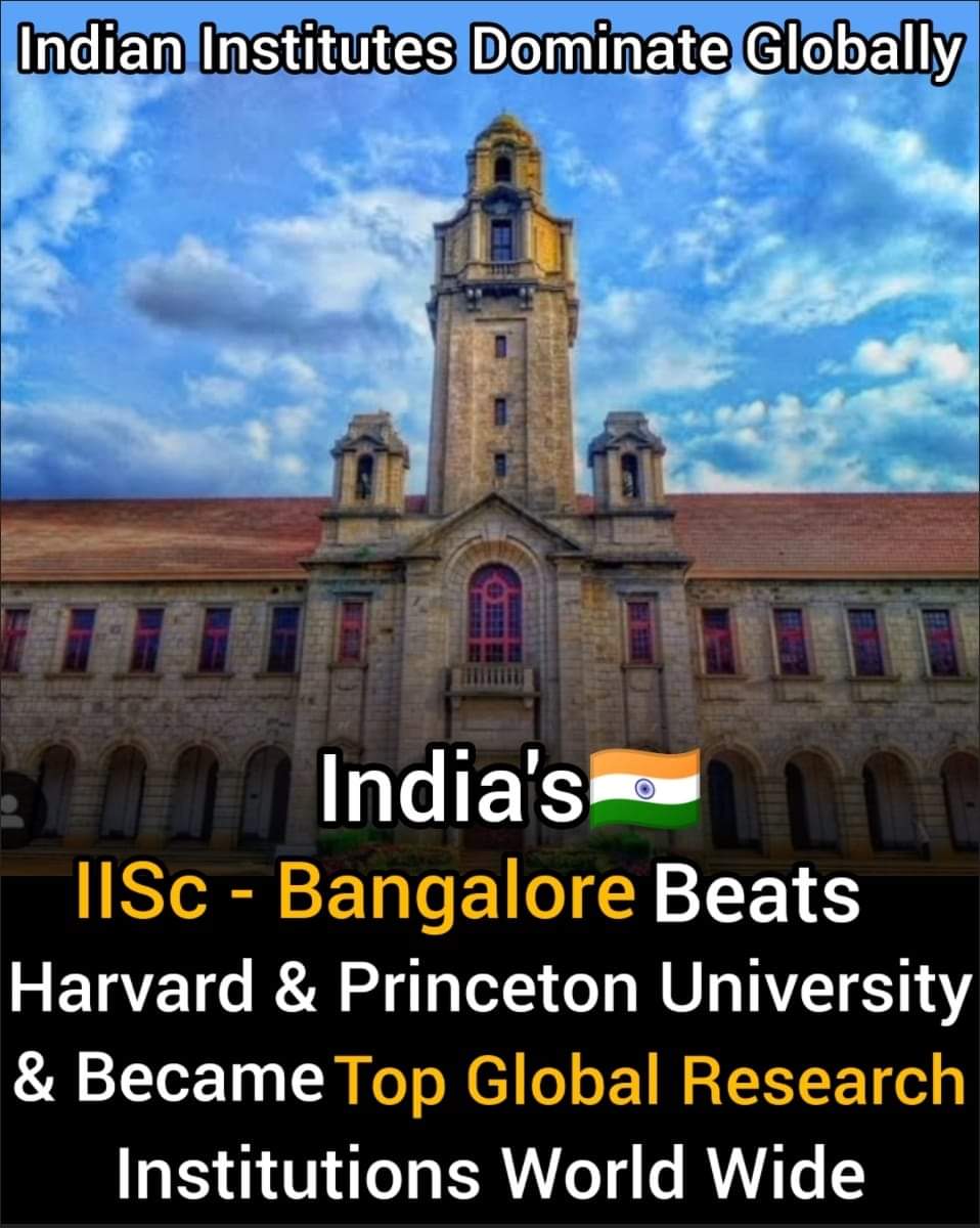 Today's ❤ best caption ❤❤❤👏👏👏

#thespokesperson #india 
#IISCBangalore #harvarduniversity #princetonuniversity