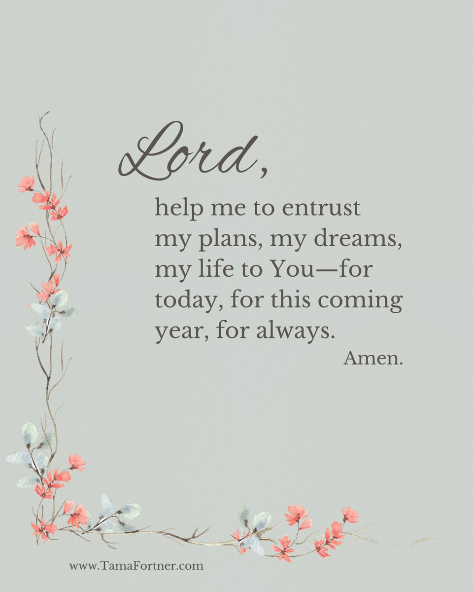 Because He is good, He is in control, and He can be trusted. Amen?
#prayer