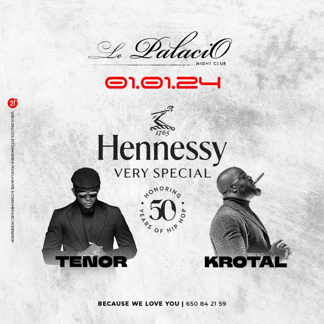 On célèbre les 50 ans du HIP-HOP dans le monde aux côtés de la légende KROTAL. 

Save the date : 01-01-2024 @ Palacio Douala