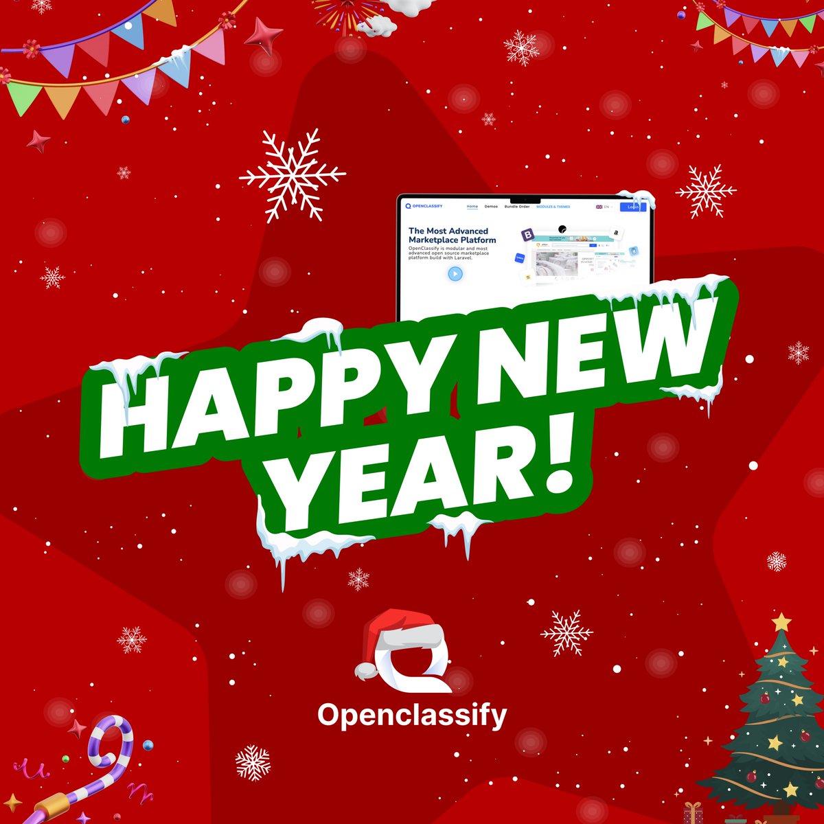 openclassifycom's tweet image. Wishing you a new year filled with the growth of your customer portfolio 💯

Happy New Year 🎄⭐

openclassify.com

#ocify #newyear #ecommerce #ecommercesoftware