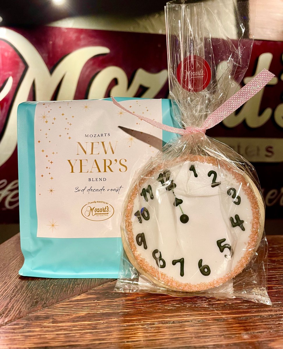 MozartsCoffee's tweet photo. Happy New Year's Eve! 🪩🎆🥂🎩🍾✨️ ⁠
⁠
We are OPEN during our regular hours both New Year's Eve AND New Year's day! ⁠
⁠
Mozart's has made it our resolution to keep bringing you unique and delicious house roasted coffee blends! ⁠ https://t.co/VilXBqAFrW