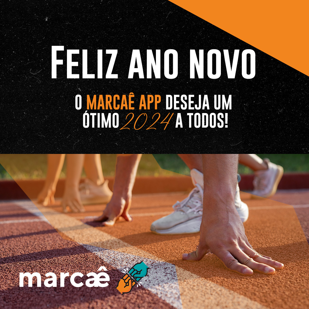 MarcaeApp's tweet photo. Toda a possibilidade de vencer e lutar por mais um ano de determinação e conquistas está em nossas mãos.

A equipe Marcaê deseja um Feliz Ano Novo e um Feliz 2024 a todos! 🧡 https://t.co/eqge4nY5wQ