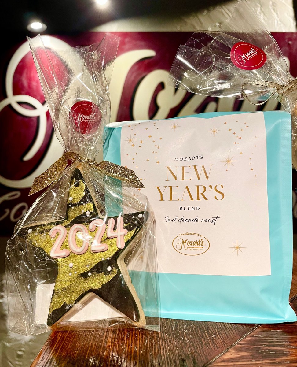 MozartsCoffee's tweet photo. Happy New Year's Eve! 🪩🎆🥂🎩🍾✨️ ⁠
⁠
We are OPEN during our regular hours both New Year's Eve AND New Year's day! ⁠
⁠
Mozart's has made it our resolution to keep bringing you unique and delicious house roasted coffee blends! ⁠ https://t.co/VilXBqAFrW