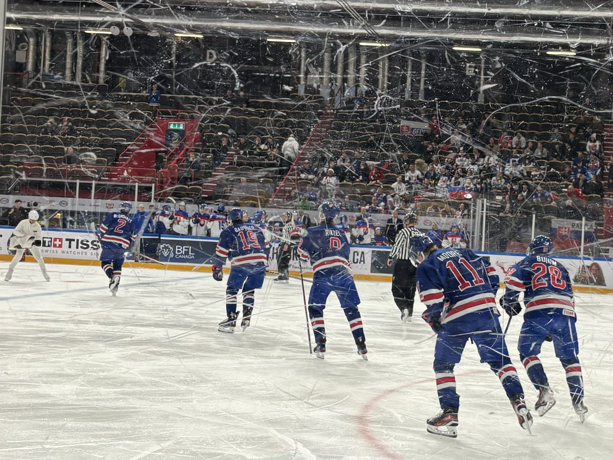 aftheaded's tweet photo. Last @usahockey #WorldJuniors game for us, and what a win!  Good luck to the team in the next round, especially the @DU_Hockey representatives.  💙❤️🤍🇺🇸🏒 https://t.co/2u1f9BgoG2