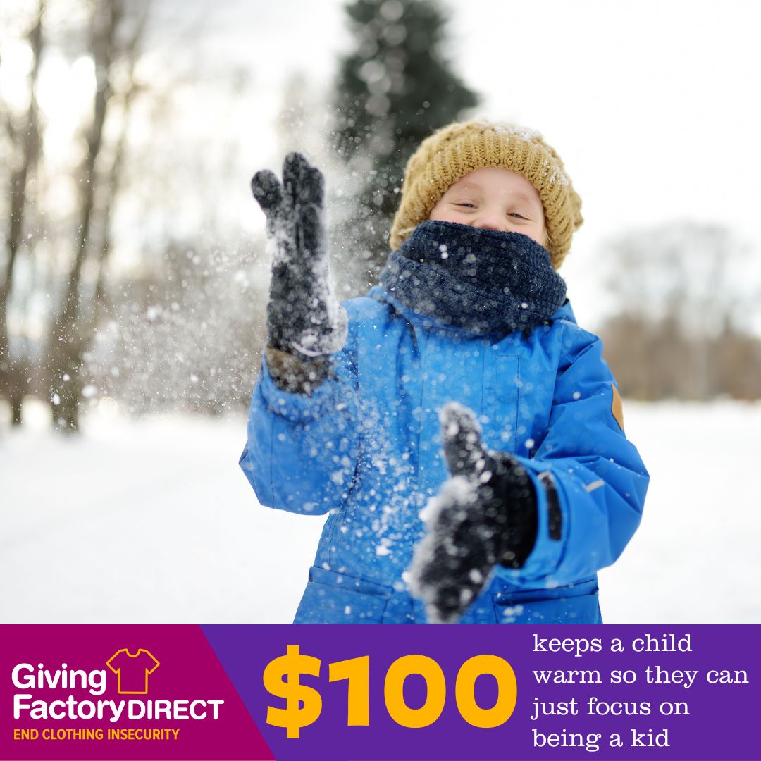 There’s still time to help provide warm layers for the 20+ million kids in need. Every child deserves the essential clothing for home, school, and at play. A generous donation allows us to provide high-quality clothing to a child in need. Donate today: buff.ly/47WJR56