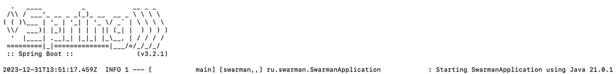 varpa89's tweet photo. Finally migrated to @springboot 3.2.1 and @java 21! #2024 https://t.co/1poZS7Jj4s