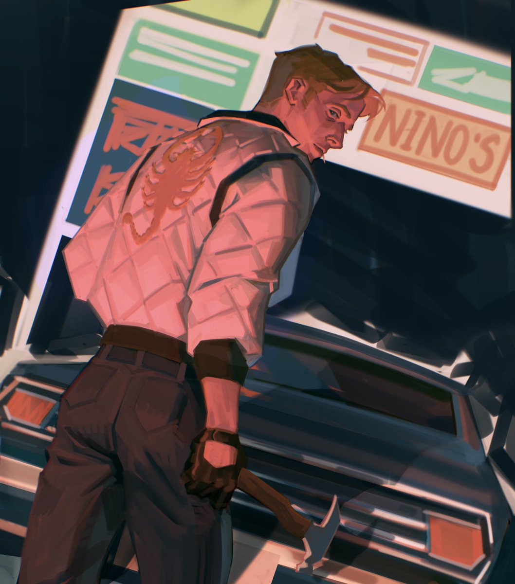 sunnnliwx's tweet photo. it was drive fanart https://t.co/FXjHeWCq39