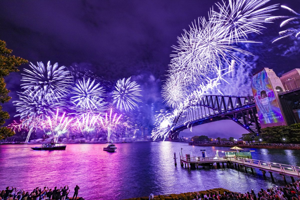 Happy New Year, Sydney. Welcome to 2024! #SydNYE 🌟 Photo: Morris McLennan