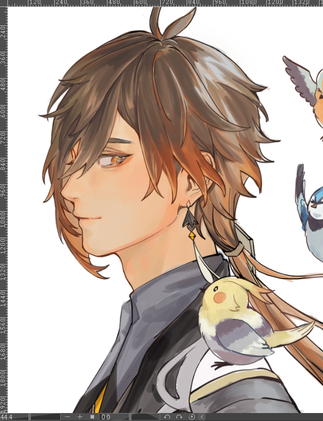 nkchzl's tweet image. happy bday my beloved zhongli i'm going to finish your birthday art next year pls and love you much this 2024 as well😭