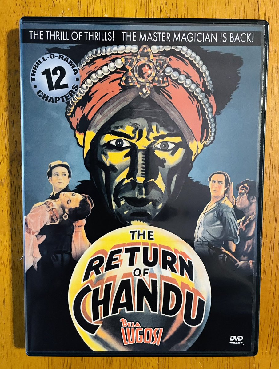 Mmmmmm delicious breakfast serial. From 1934, The Return of Chandu with #BelaLugosi. #CultMovies