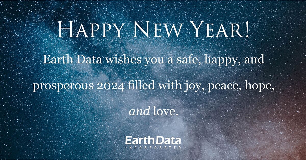 EarthDataInc's tweet image. Earth Data wishes you a safe, happy, and prosperous new year.
-
#happynewyear #earthdata #weknowdata