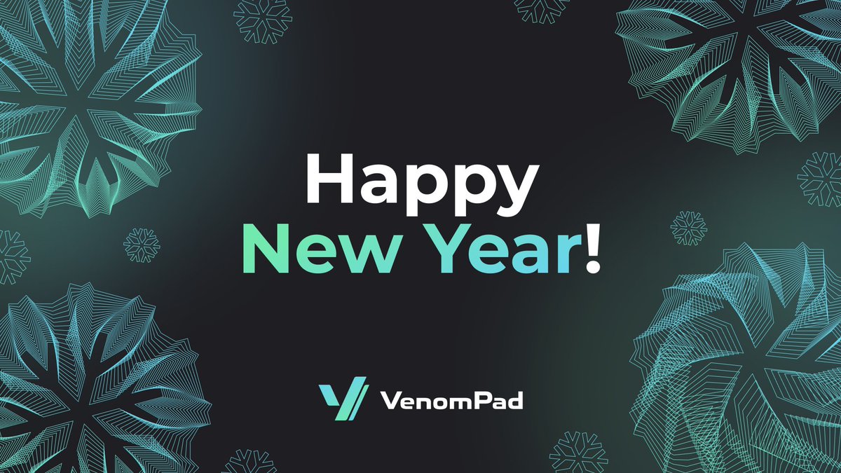 🌟 Happy New Year! 🚀 Your resilience and support have been the bedrock of our success. 🙏 Let's step into 2024with confidence, knowing that together, we'll elevate the #ecosystem to new heights. Here's to a #Web3bullish and transformative year! 🌐 #Venom #venomnetwork