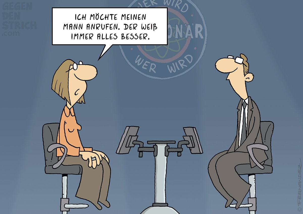 .
.
.
#mansplaining #ehe #eheleben #werwirdmillionär #wwm #cartoon #comic #humor #gegendenstrich