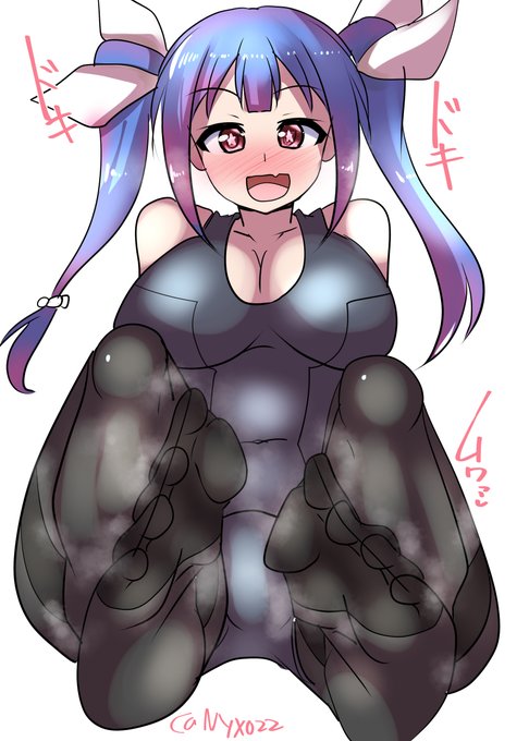 「イクの足裏を嗅いで、良い年をお迎えするのね//」ムレムレ黒タイツ伊19チャン(ˇωˇ) 連続1395日目#艦これ版真剣お絵描き60分一本勝負_20231231#艦これ版深夜の真剣お絵描き60分一本勝負#めび環んどろ #10000日チャレンジ 