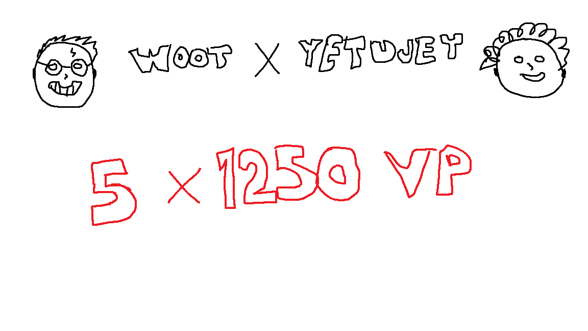 WootVL's tweet photo. Wo0t &amp; yetujey NEW YEAR GIVEAWAY🎉

🎁5x1250 vp

to enter
✅FOLLOW @yetujey &amp; @wootvl
✅LIKE AND RETWEET 
Ends on January 5 happy new year and good luck ❤️ https://t.co/69ZQ5lTFhS