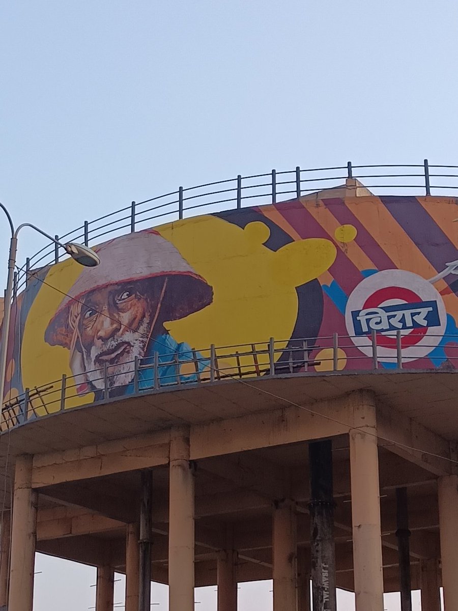His eyes are tired but still hopeful, this portrait has personified the dry water tank in global city virar. #waterforvirar #globalcity @mieknathshinde @CMOMaharashtra @Dev_Fadnavis @narendramodi