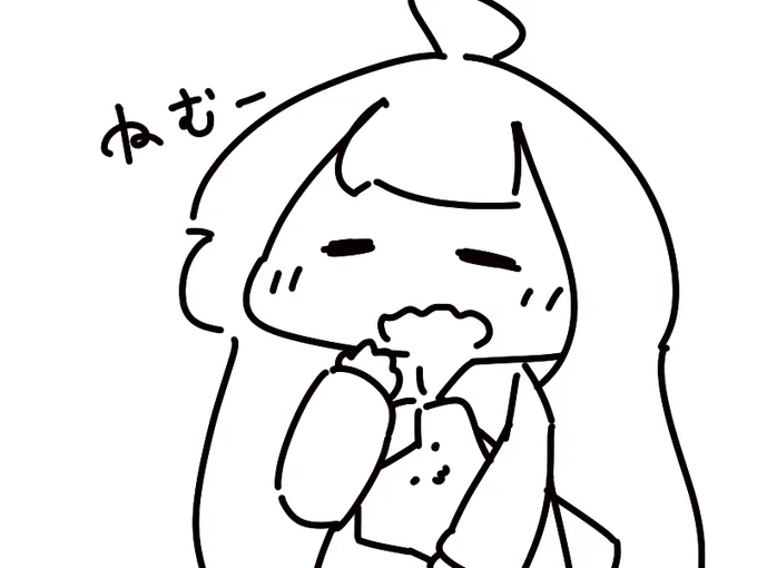 #1日1絵チャレンジ
133日目

今日はすごく眠いので寝ますー 