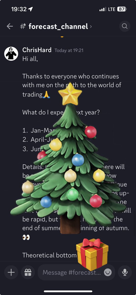 New Year Giveaway 🎁

🎁One winner will receive a 3 month subscription🎉

To enter:
1️⃣ Follow me
2️⃣ Retweet this post
3️⃣ Like this post
4️⃣ Comment why follow me 🎄

🎁Last day of discounts🎁🎄

🎁$66 per/m now - After the New Year $77

🎁$666 per/y now - After the New Year $924