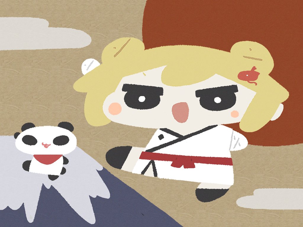 ninjachildren's tweet image. あけおめシャオラン！
#Ninjaart