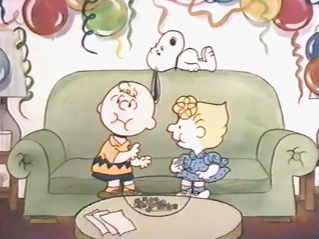 scenes from the classic holiday special, 'a charlie brown new year' (1968)