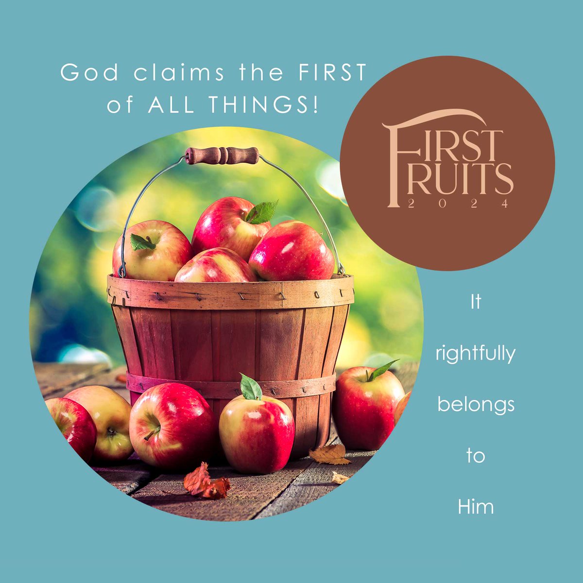 Paula_White's tweet photo. God claims the FIRST of ALL THINGS... it rightfully belongs to Him! Let's start our year off right and honor God as He instructs in His Word. “Honor the Lord with your wealth, with the first fruits of all your increase” (Proverbs 3:9). https://t.co/gn6zZqckCt