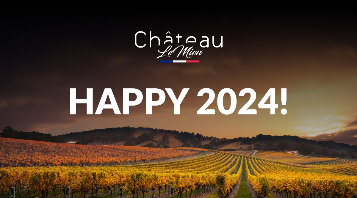 ChateauLeMien's tweet photo. 🎉🥂 Cheers to a fantastic 2024!  

🍇 This year, we aim to bring you exclusive access to fabulous grapevines and rare wine bottles only available here.

🧳 Join us on this exciting discovery journey!

https://t.co/emrbrLGpXp https://t.co/p6bno3a1Xm