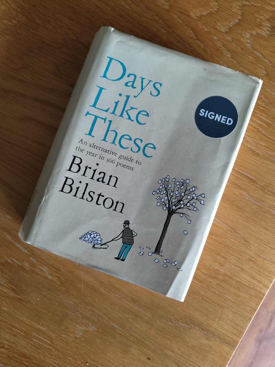 joepevans's tweet photo. Over the last year I have read Days Like  These by @brian_bilston  and Word Perfect by @susie_dent And they have been fantastic breakfast companions. Often funny, often sad, always interesting. https://t.co/t17bKQs5cY