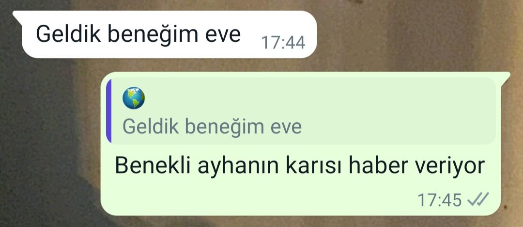 Şu ara yaptığım en iyi şaka