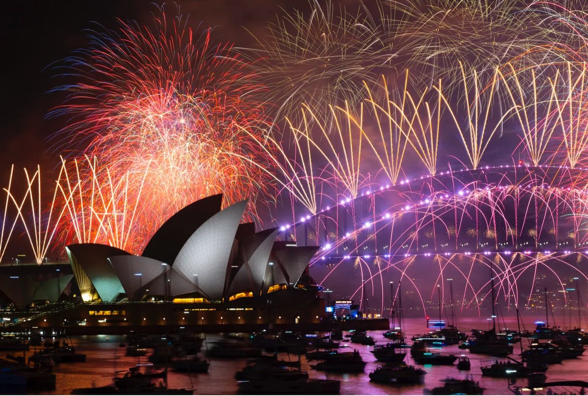 Seems to be a very Happy New Year in Sydney 🇦🇺!