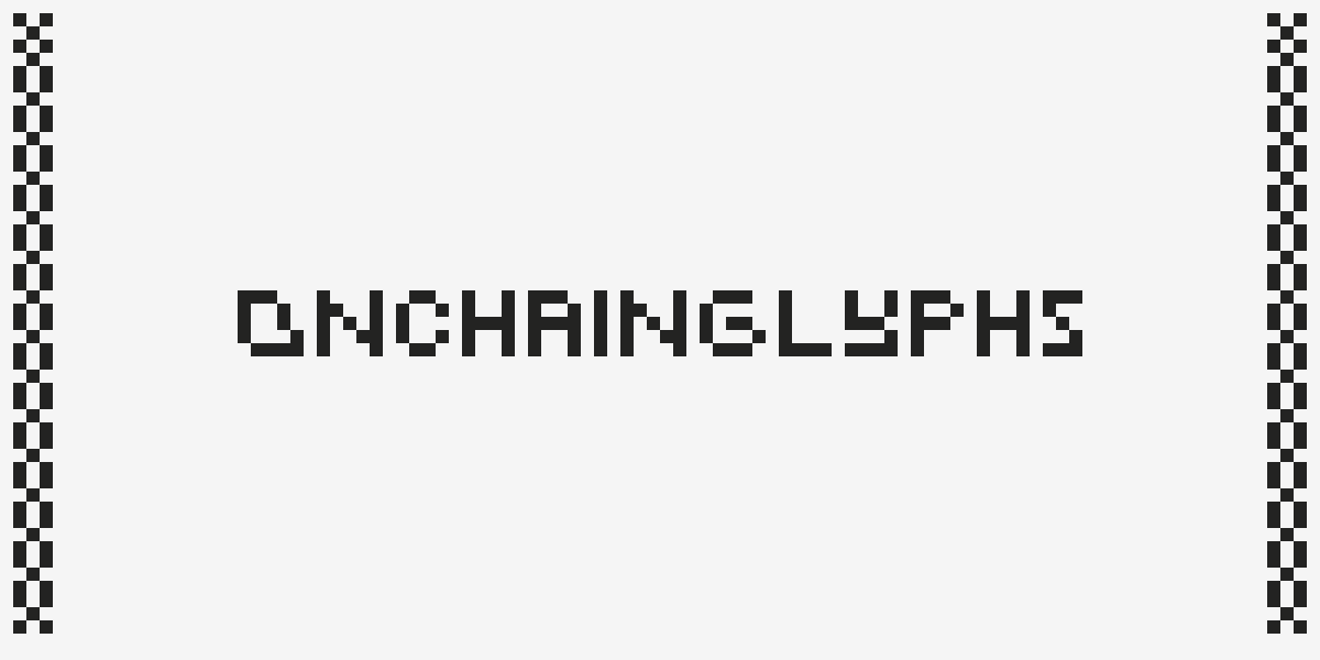 OnchainGlyphs tweet media