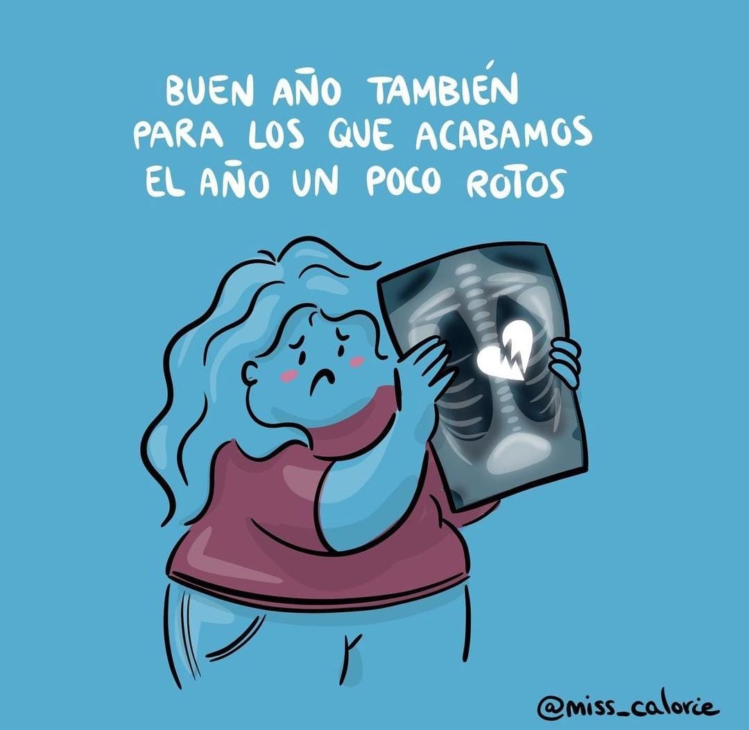 Feliz 2024.
Que este año tengamos los recursos necesarios para cuidarnos un poquito mejor. 
❤