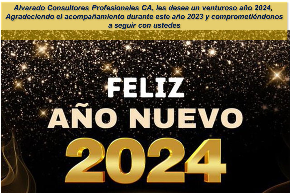 acp_ca's tweet photo. Feliz año 2024 les desea ACP y @lagata0207 su presidenta y el equipo @ale_alvanga @rag_sistemas @jesanchez987654. #2024 https://t.co/pJmuemZGdX