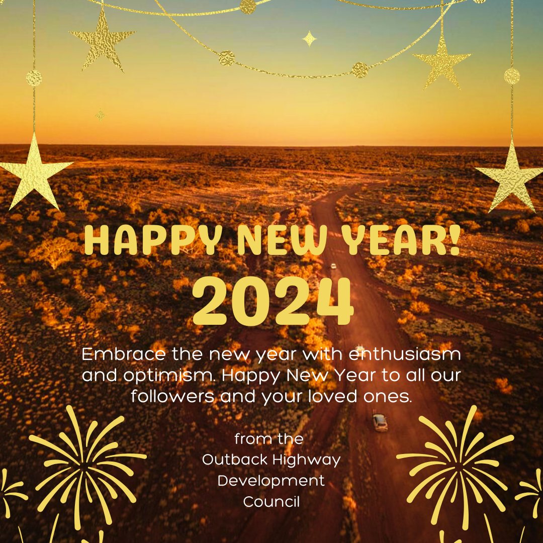 OutbackWay1's tweet photo. Happy New Year to everyone from #outbackway https://t.co/YtYObyJiJa