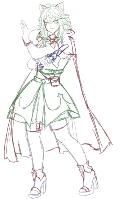 sketching other kitys..!