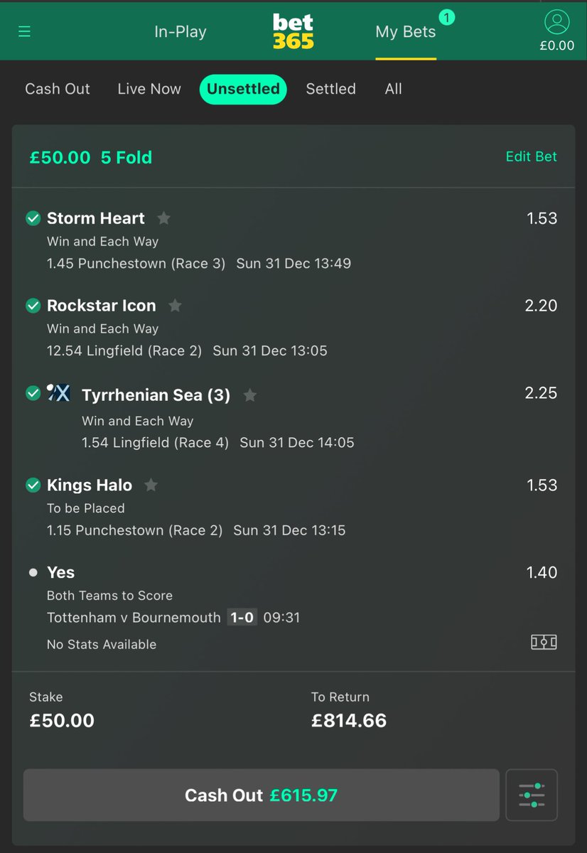 craigsmith103's tweet photo. @Lizard_bets Went for a derivative - what a year. Have a good one! https://t.co/GX3wM8DHS9