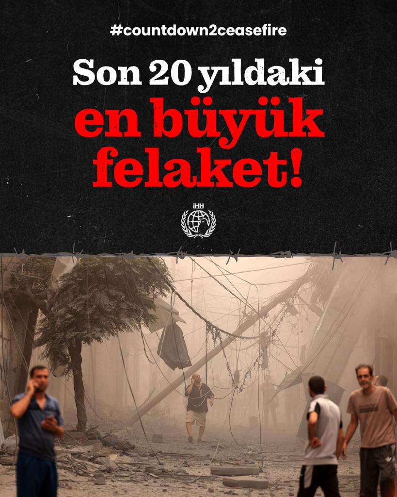 Son 20 yıldaki en büyük felaket!
#countdown2ceasefire