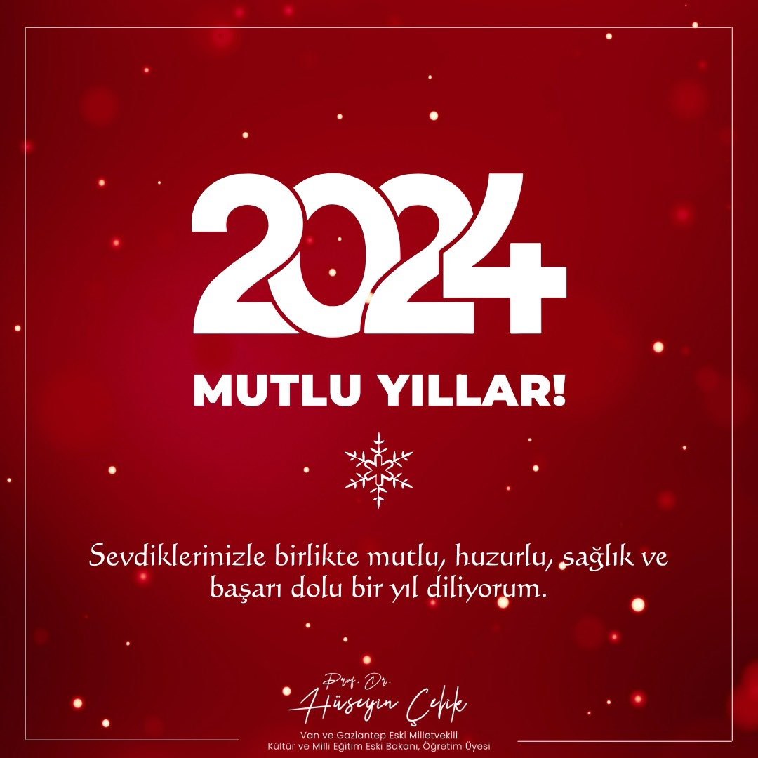 Hüseyin Çelik tweet media