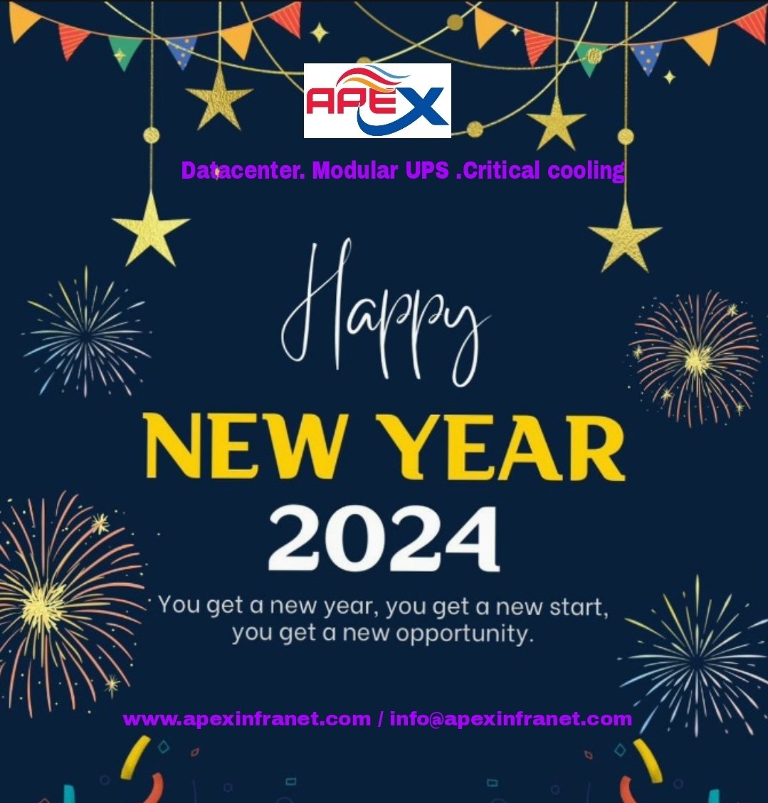 ApexInfraNetcom's tweet photo. Happy new year 2024 https://t.co/pGMPalQe4t