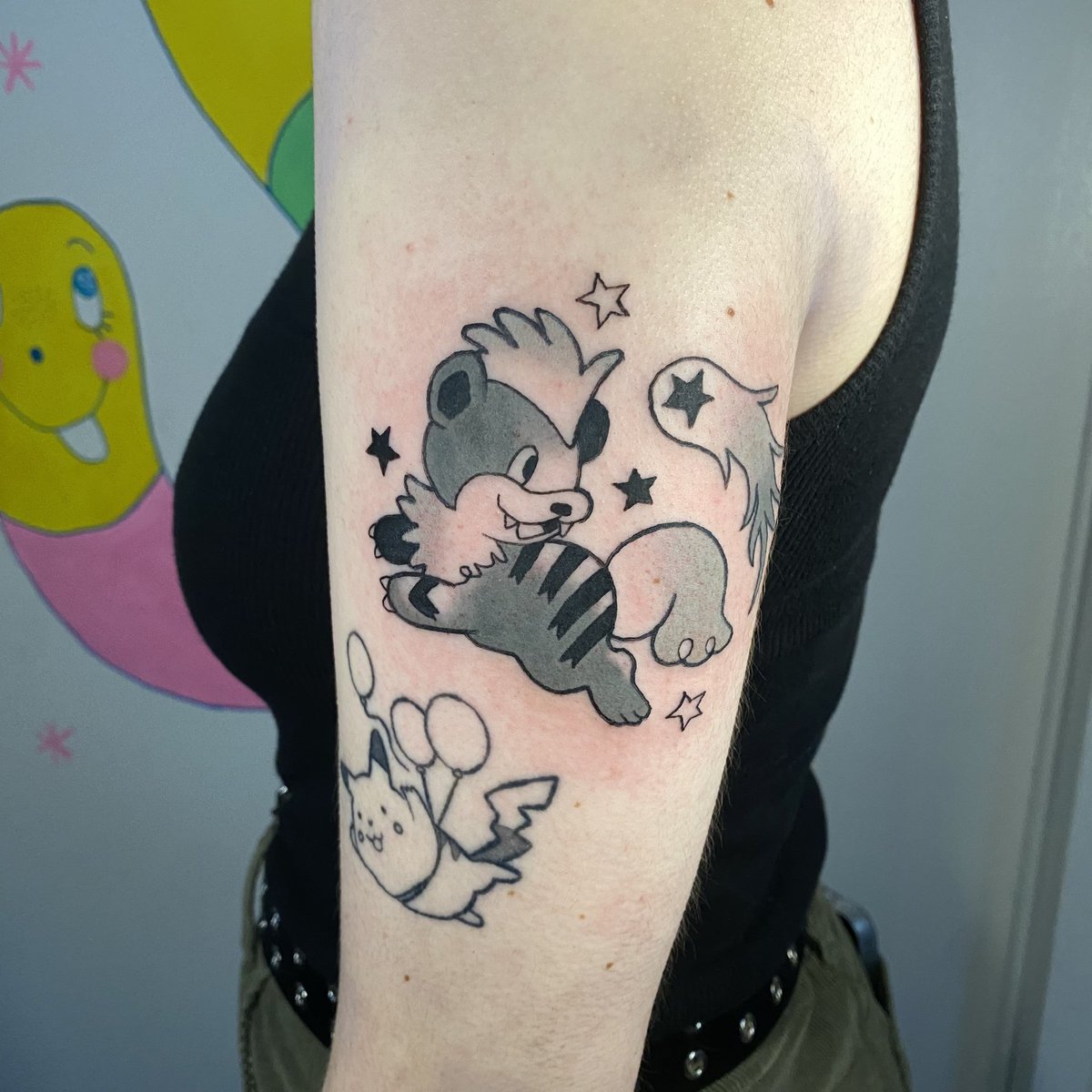 surferbugs's tweet photo. Some Pokémon tats I’ve done recently 😤 https://t.co/hdtU5sHBIe