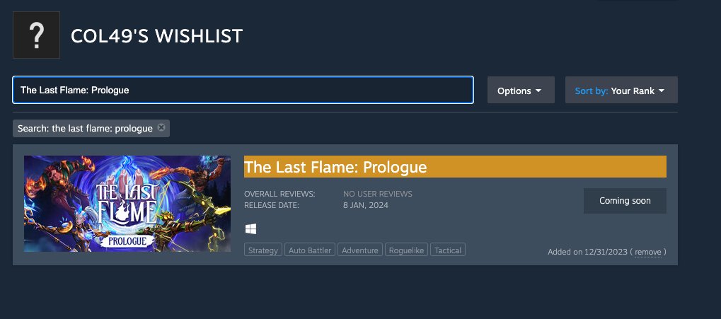 colinmccune's tweet photo. @SteamGamesPC Done! Excited to try it. https://t.co/WJludcO1G3