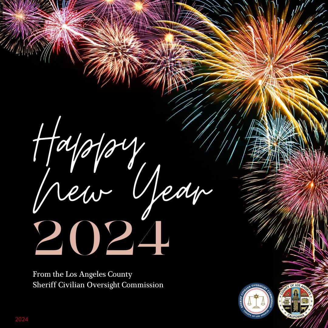 New year, new start. Best wishes to your loved ones in 2024! Happy New Year! The @LACountyCOC offices will be closed on Mon., Jan. 1, 2024.
