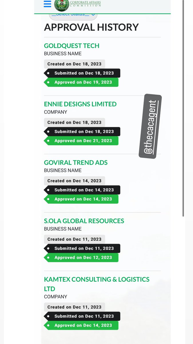 ola_chalcedony's tweet photo. Please contact me for your 

📌CAC INCORPORATION REGISTRATIONS

 📌NIN REGISTRATION/MODIFICATIONS

📌SCUML REGISTRATION 

 📌TAX/ANNUAL RETURNS FILLING 

📌TRADEMARK(SEARCH, ACKNOWLEDGMENT &amp; ACCEPTANCE LETTER)

ALL Post incorporations services 
https://t.co/IpKzFRJhl0 https://t.co/uOHAbWTCrO