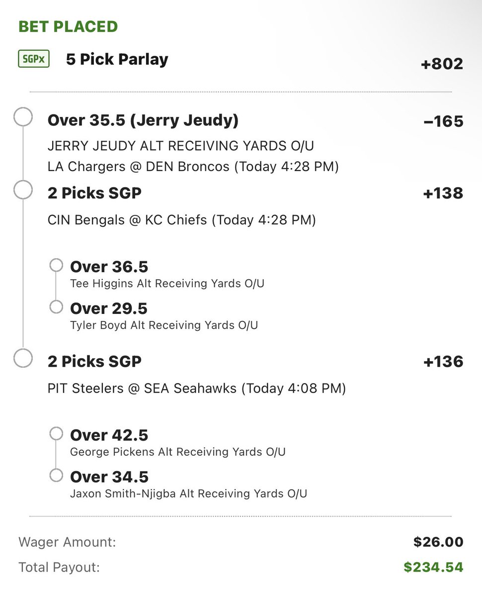 realchanticleer's tweet photo. PM slate 🤝 #NFL +802 https://t.co/j22hMkgZEs